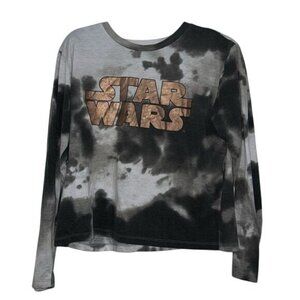 Star Wars Tie-Dye Long Sleeve Shirt L